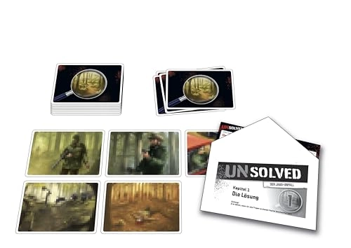 Unsolved - Der Jagd-Unfall - Card Game (German)