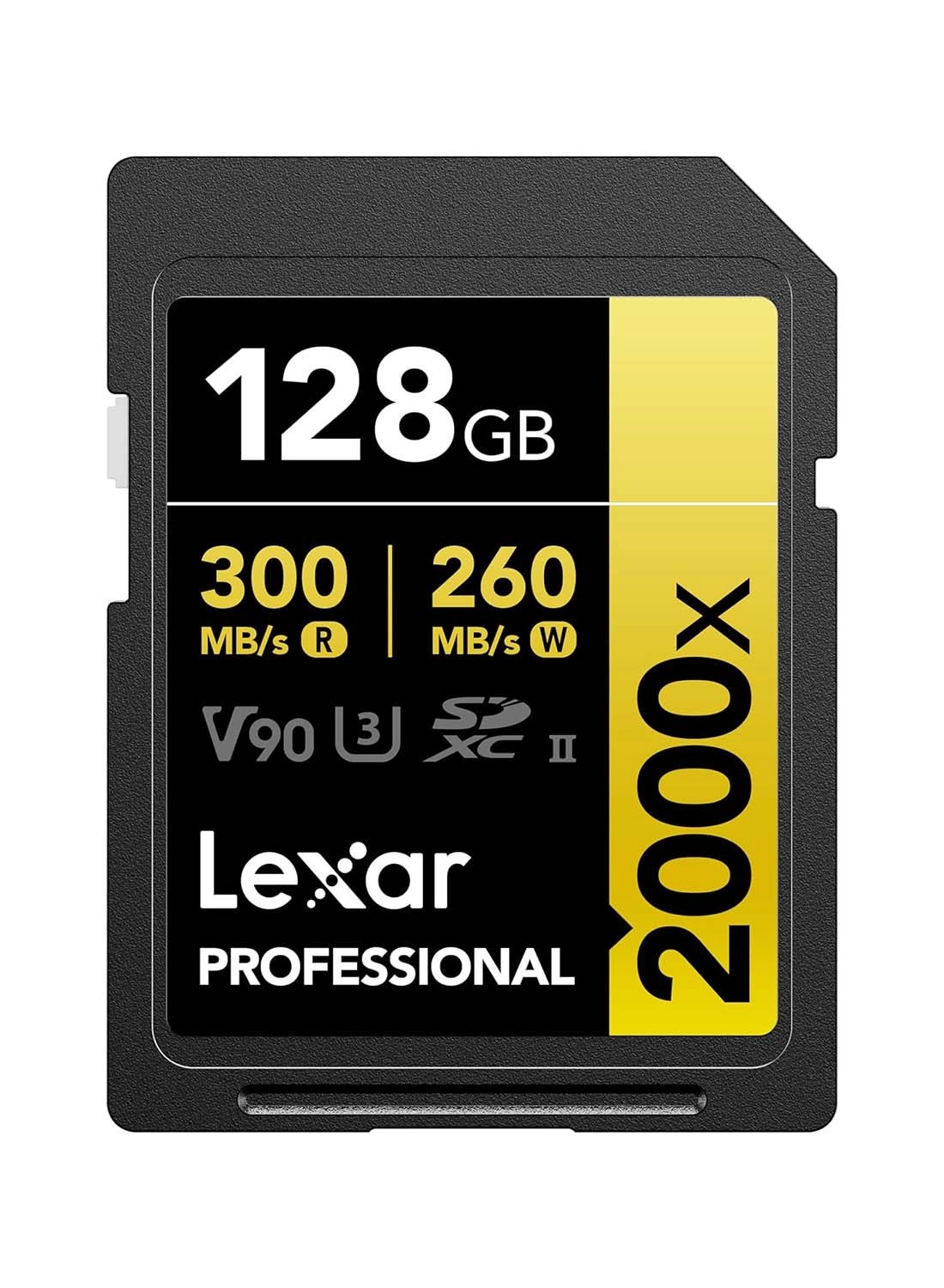 Lexar Professional 2000X SDHC UHS-II U3 V90 128GB