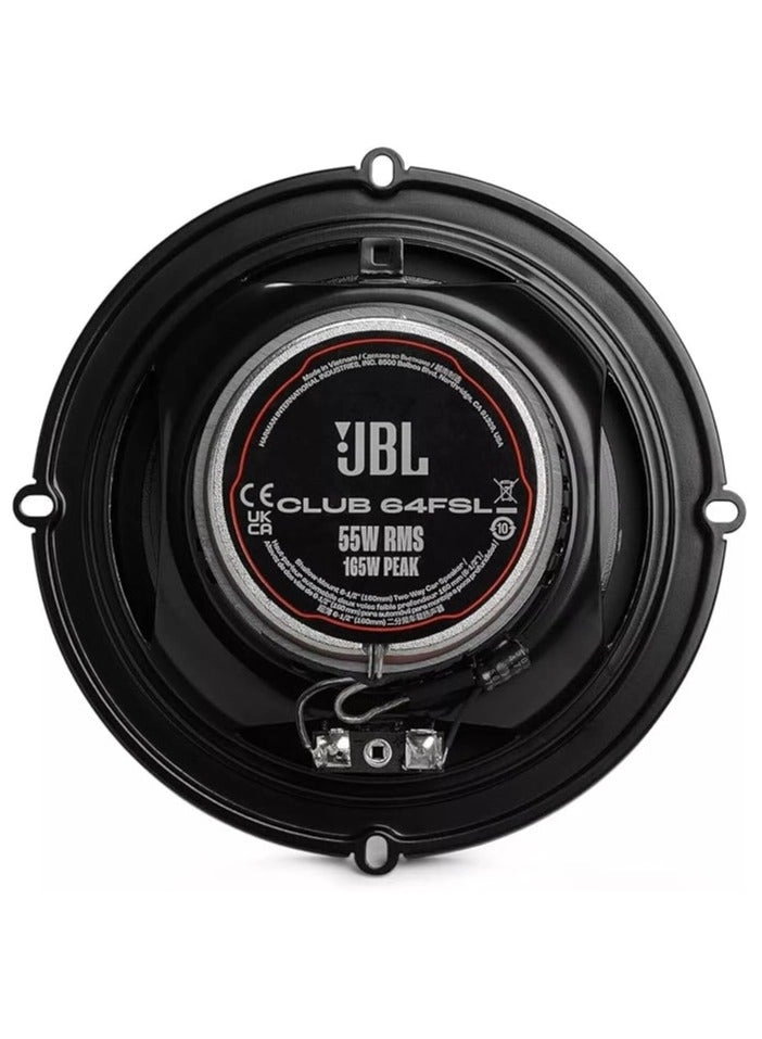 CLUB 64FSL - 6.5 inch 2-Way Shallow Mount