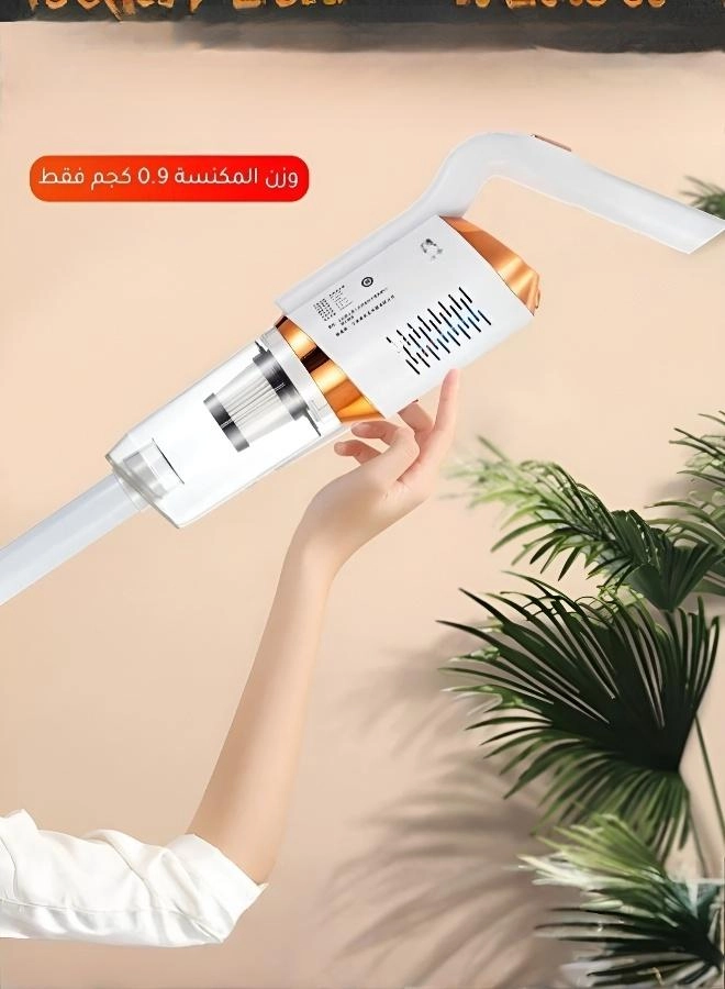 Cordless Vacuum Cleaner - Automatic Dust Mopping Portable Handheld
