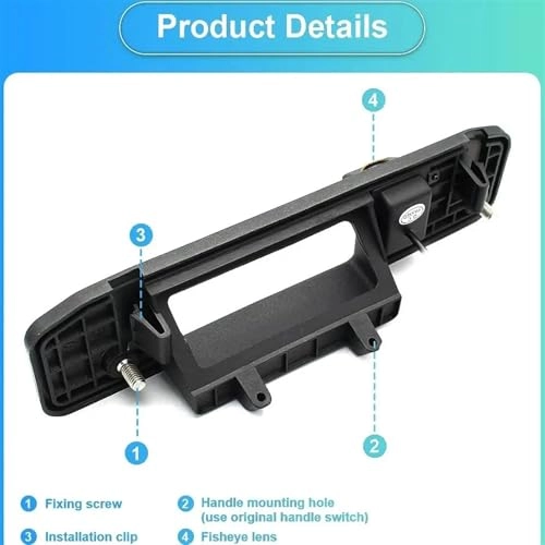Rear view camera - Night vision 1920x1080P