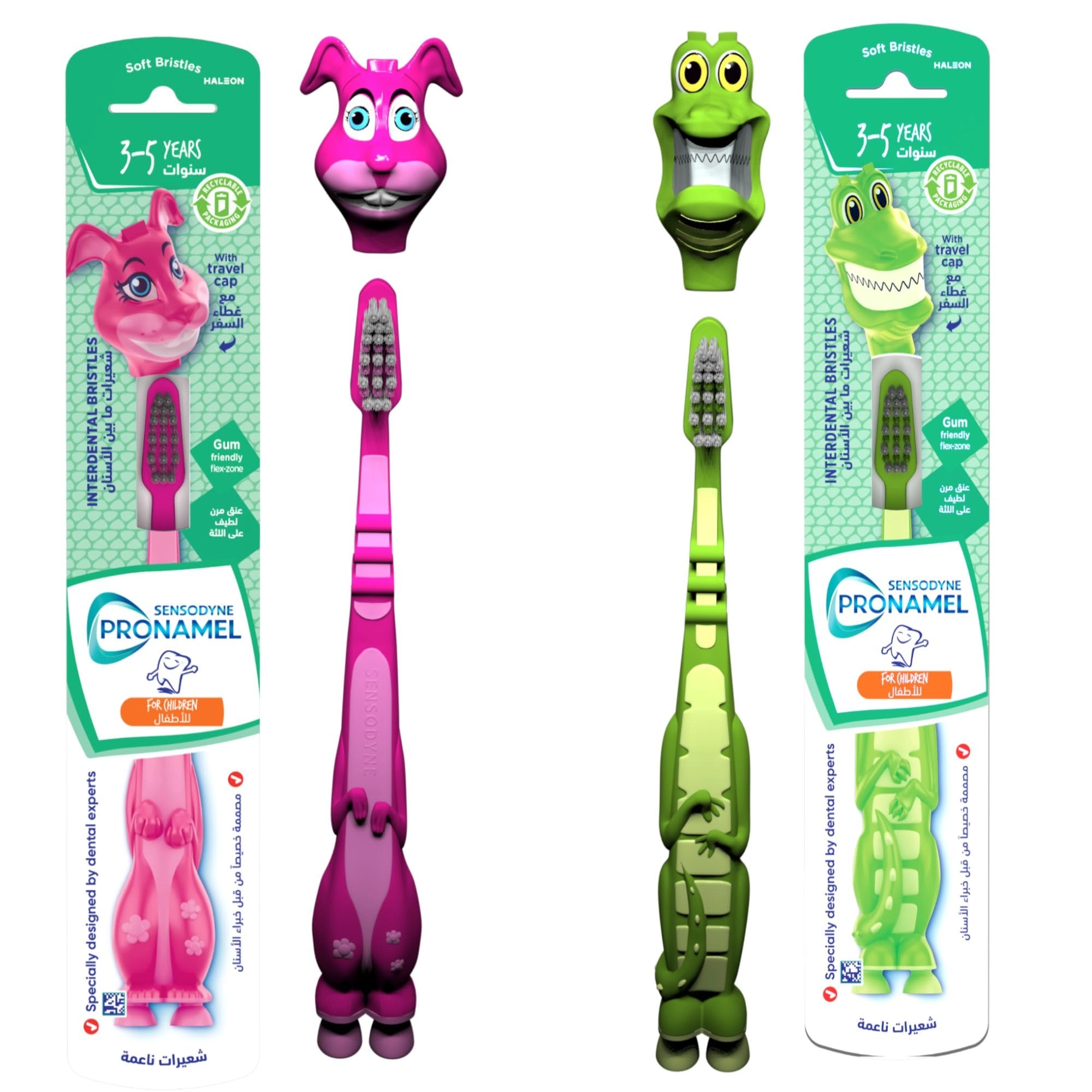 Haleon Pronamel Kids Toothbrush - 3-5 years Crocodile Bunny