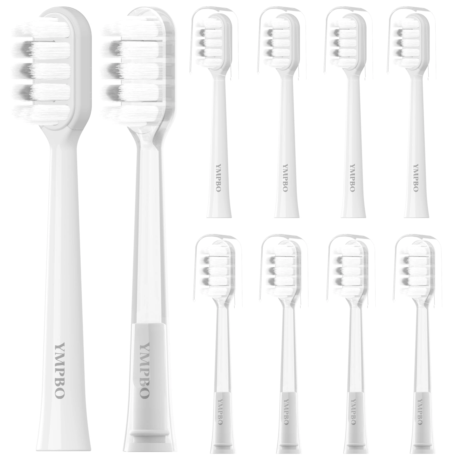 Toothbrush Heads - Compatible with Laifen 10 Pack