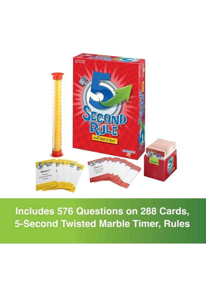 5 Second Rule - English 10 years & up