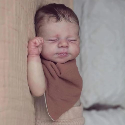 Reborn Baby Doll - 18 Inches 48 cm Silicone Baby Boy Ages 3+