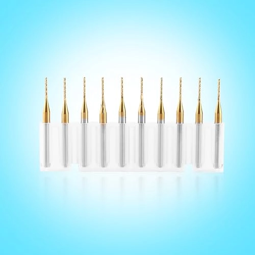 Carbide End Mill - 3.175mm 10 1mm