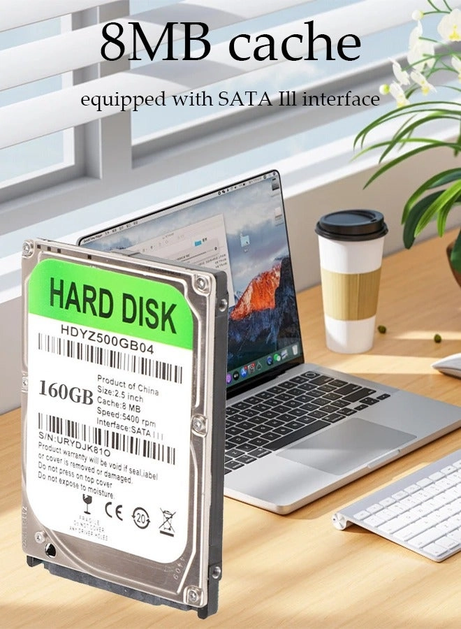 2.5" 5400rpm 8MB (JC00804CY160GB) - 160GB