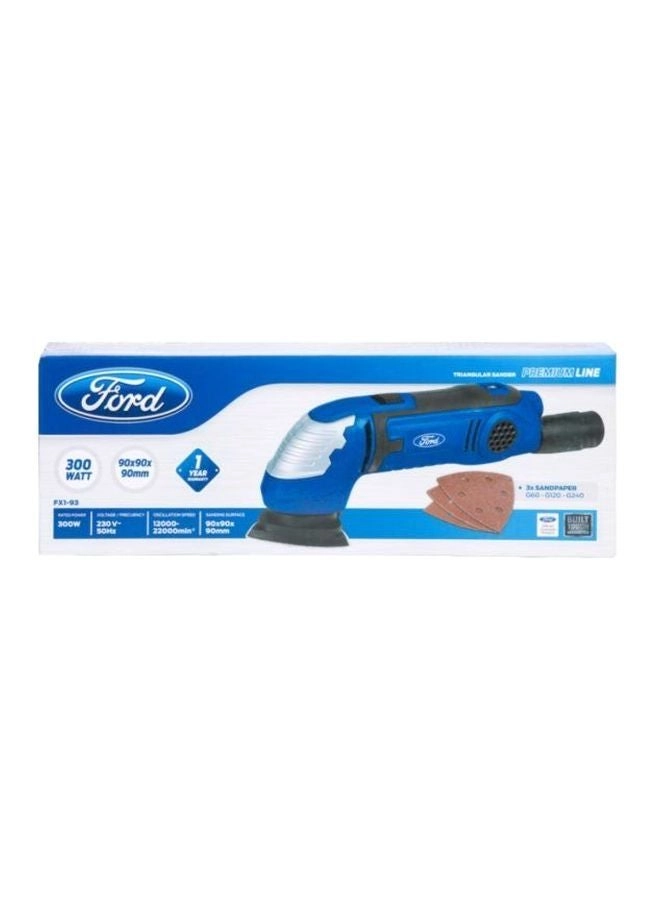Triangular Sander - 300 watt Blue/Black