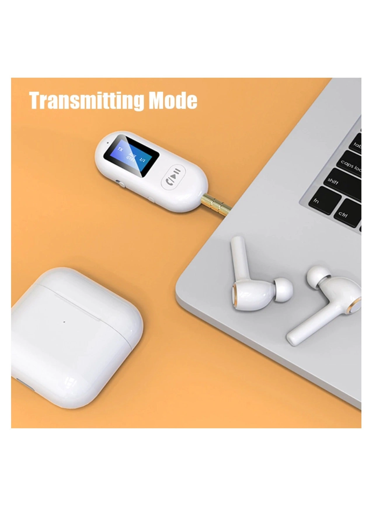 Bluetooth Transmitter - built-in rechargeable battery
