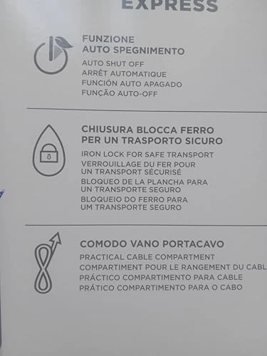 FERRO CAR.CONTINUA VAPORELLA EXPRESS VE30.30 - 2200 watts multicoloured