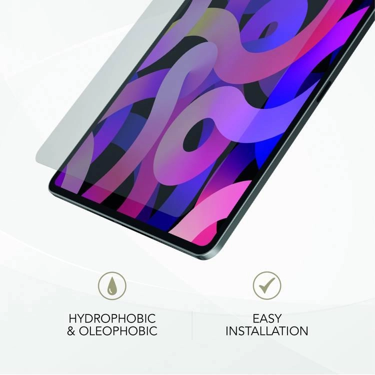 Crystal-Clear Tempered Glass Protector for iPad Air 10.9