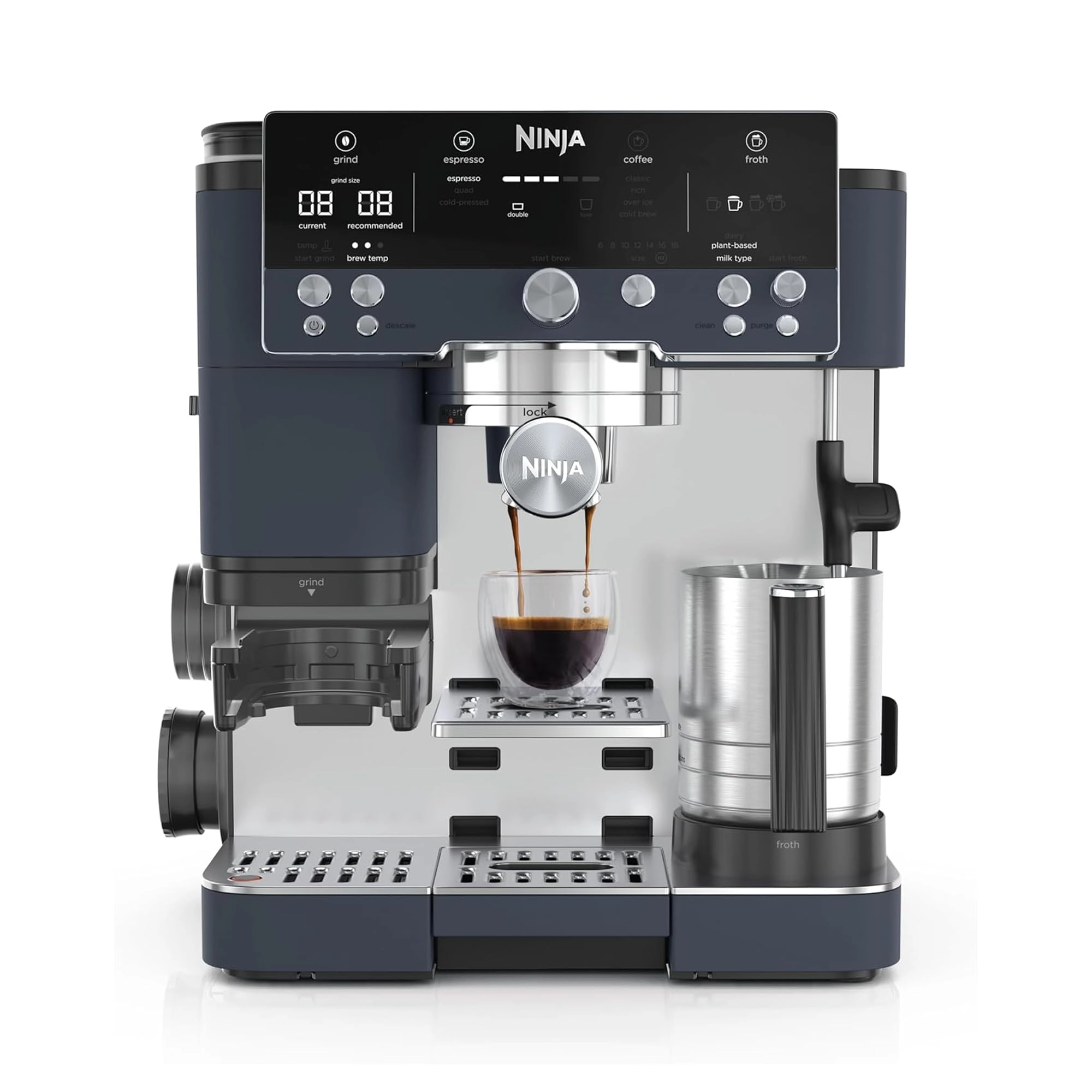 SharkNinja Operating LLC Luxe Cafe - Barista Assist Automatic Grind & Dose Recommendation