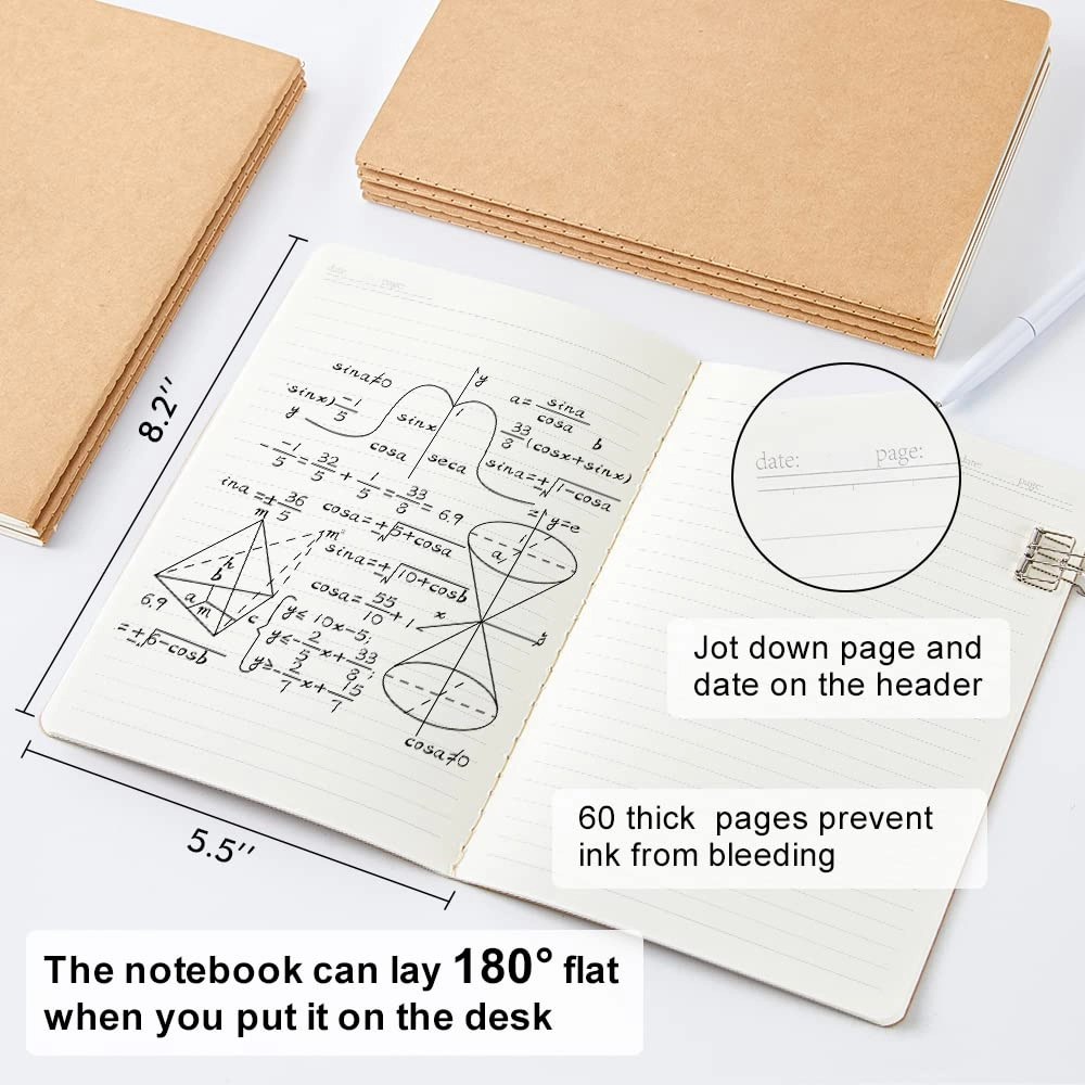 Composition Notebook A5 Softcover - Lined 30 Sheets