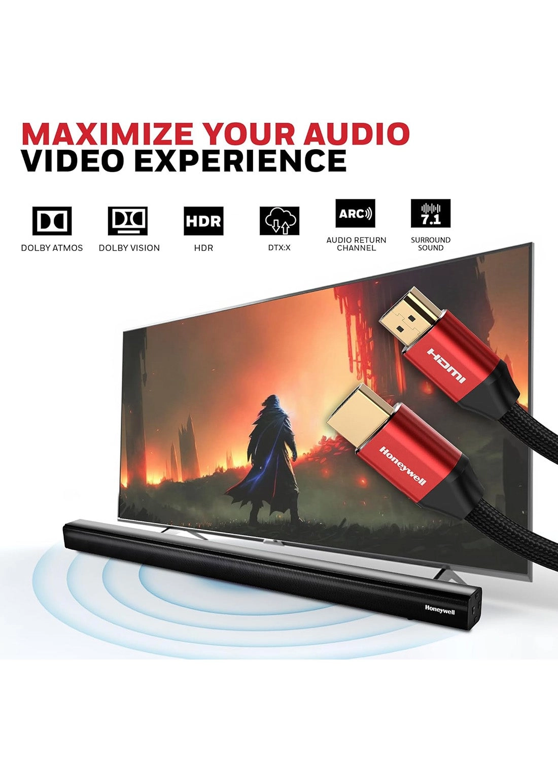 8K HDMI Cable 2m with Ethernet