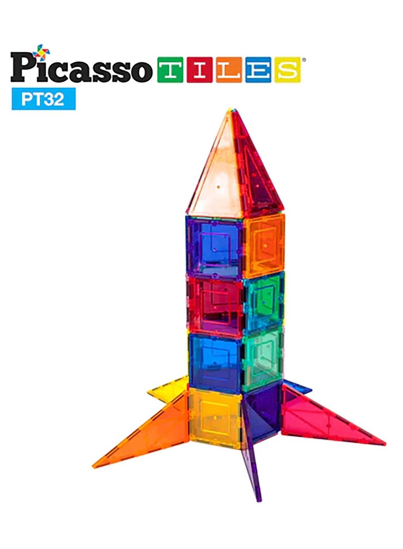 Magnetic Rocket Booster - Space 32 pcs