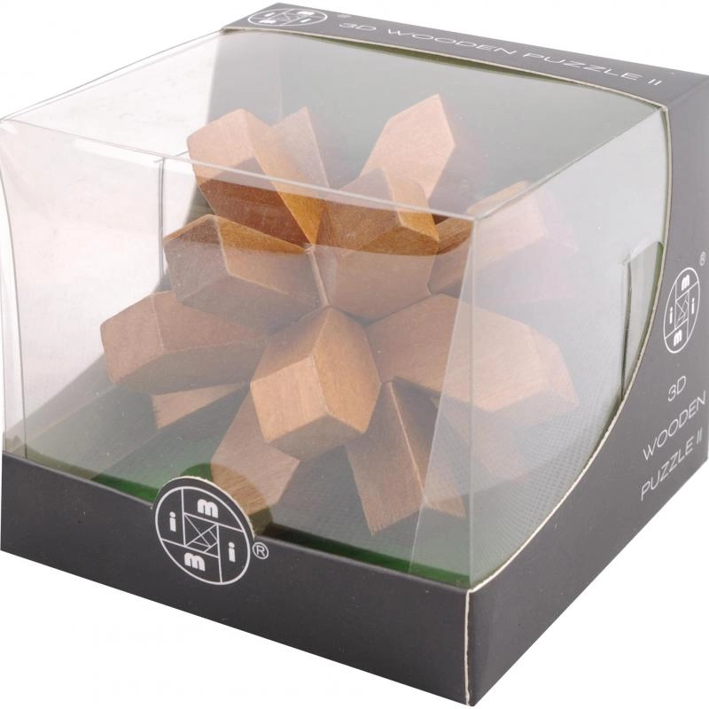 X 3 Lock 3D Wooden Puzzle (MT68555)