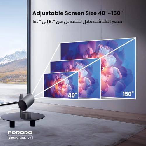 PD-ETK12-GY 250 ANSI brightness