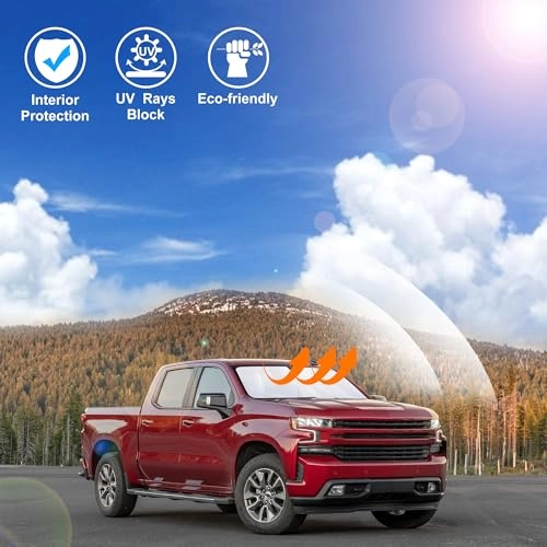Windshield Sun Shade - Chevrolet Silverado 2014|2015|2016|2017|2018|2019