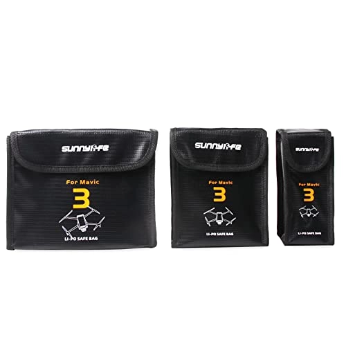 Battery Safe Bag for Mavic 3 - for 2 Batteries Explosion-proof