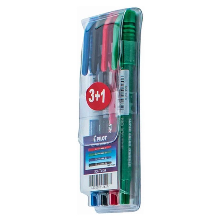Twin Marker - 8 vibrant colours chisel tip fine tip