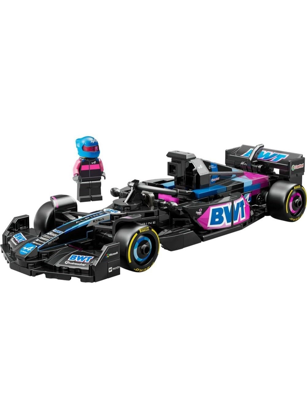 Speed Champions BWT Alpine A524 (77248) - Race Car Driver Minifigure