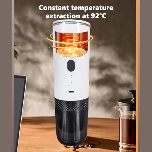 Portable Coffee Maker - 2 in 1 7500mAh 20BAR