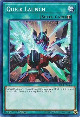 Yu-Gi-Oh! Structure Deck: Rokket Revolt - SDRR-EN025 1st Edition