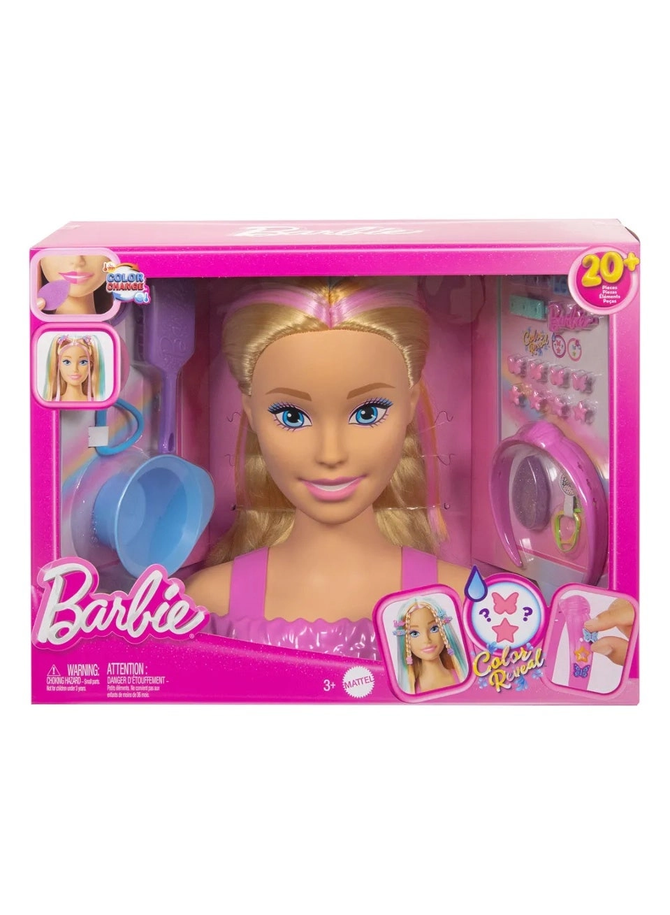 Glam Party Styling Head - 20 Piece Blonde Ages 3+