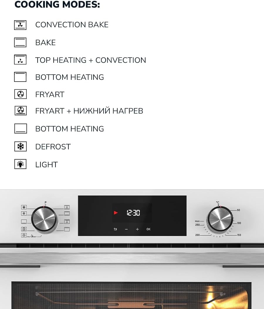 MEO 6003 WH 60cm - Convection