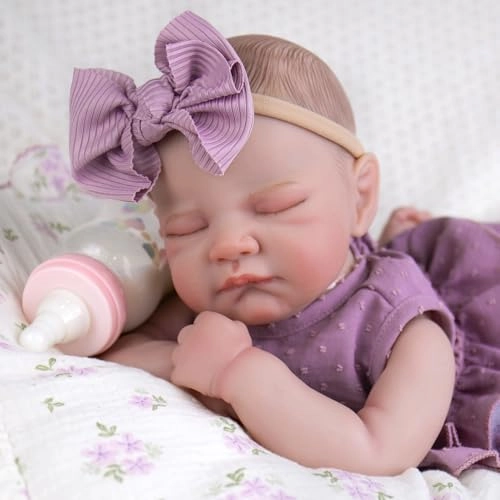 Reborn Baby Doll - 20-inch Vinyl Soft Cloth Body Girl Ages 3+