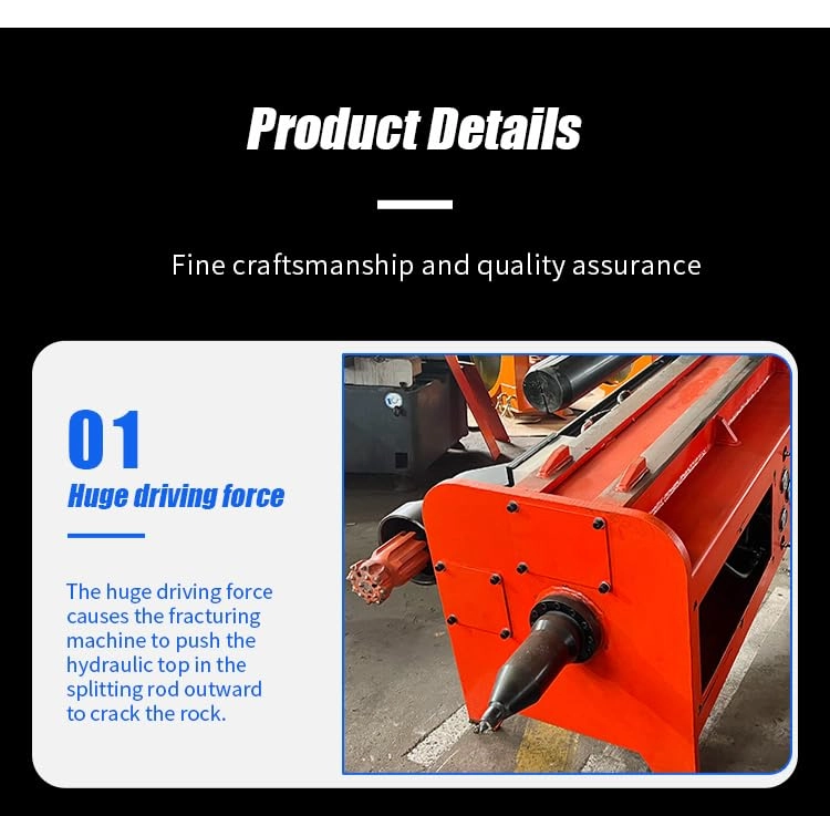 Electric Rock Splitter and Piston Drilling Machine - 1000T 250mm