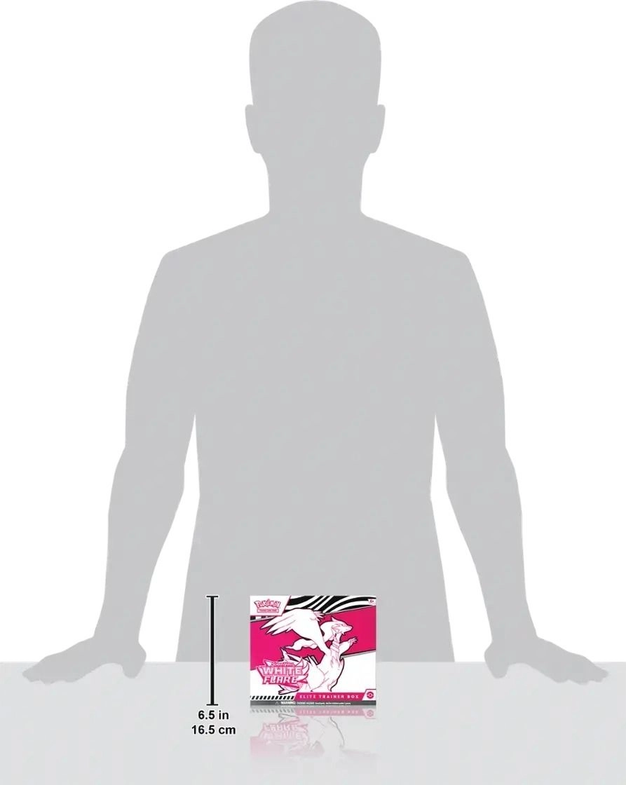 White Flare Elite Trainer Box - Factory Sealed Official Cards & Accessories