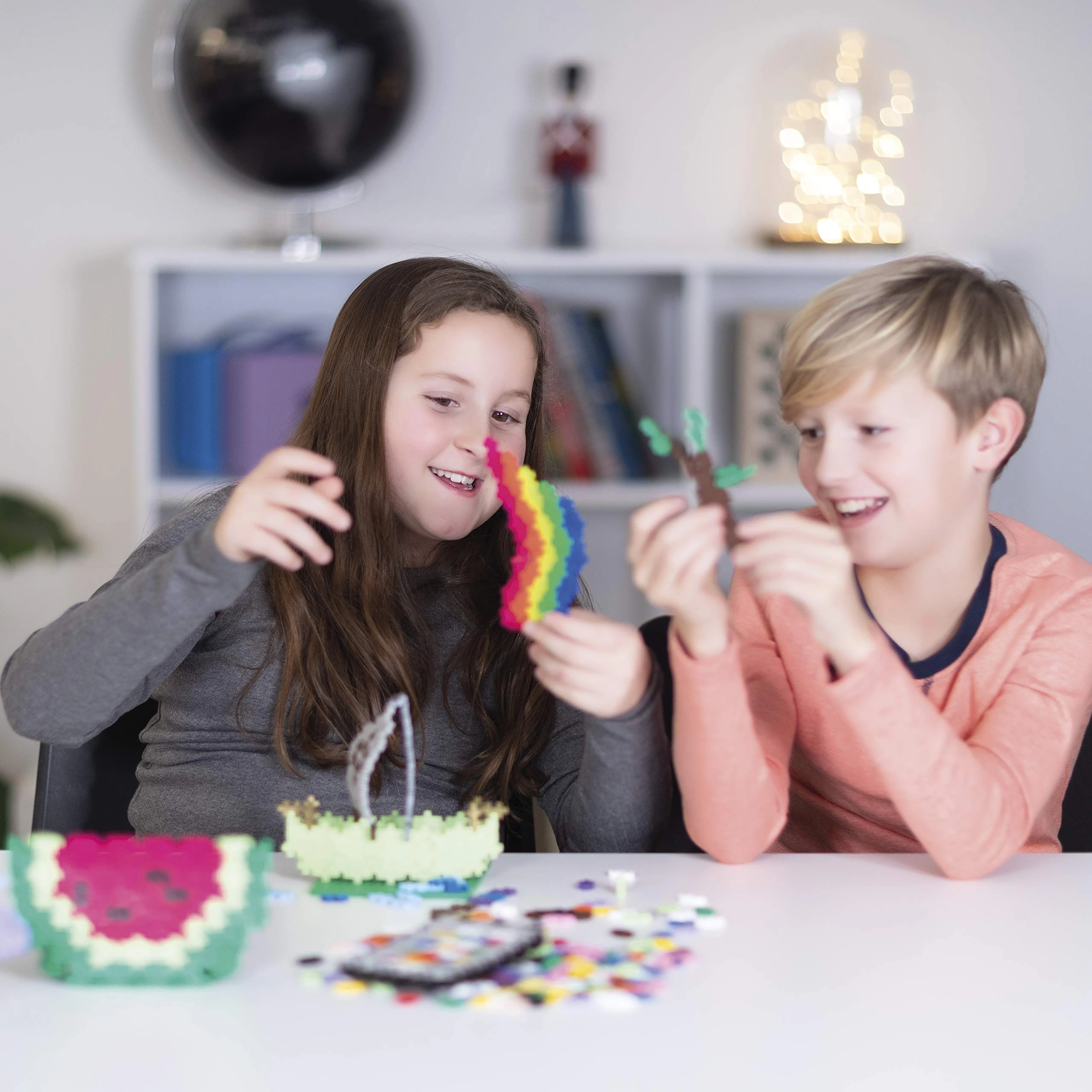 Green Baseplate Duo - Plastic Building Block 1