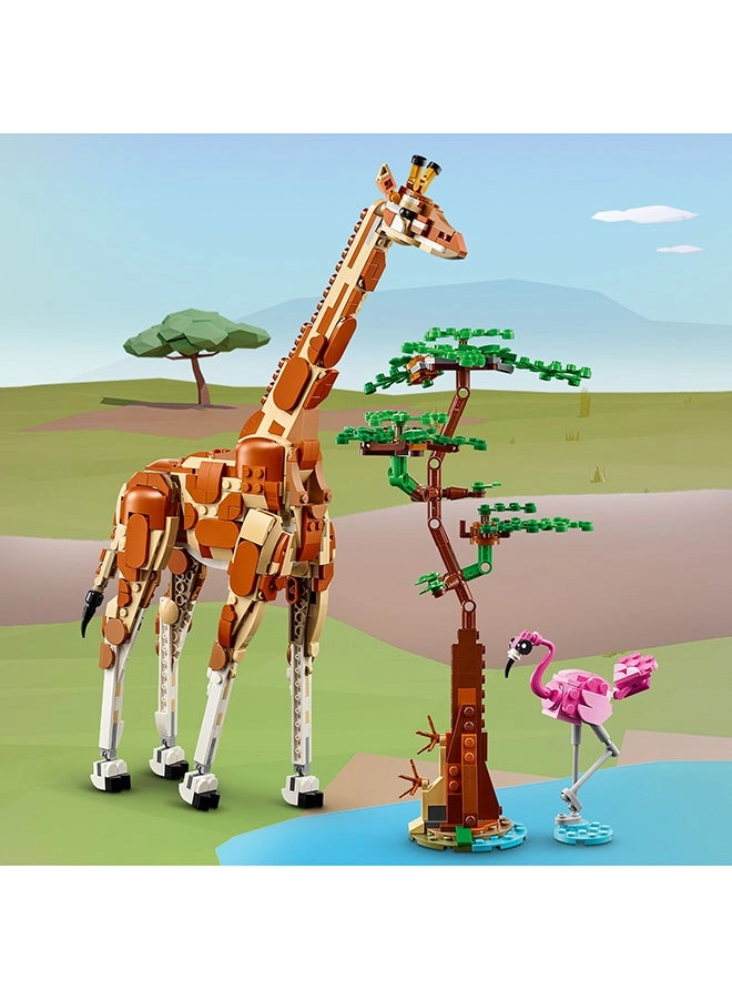 Wild Safari Animals (31150) - 3in1 Giraffe Gazelle Lion