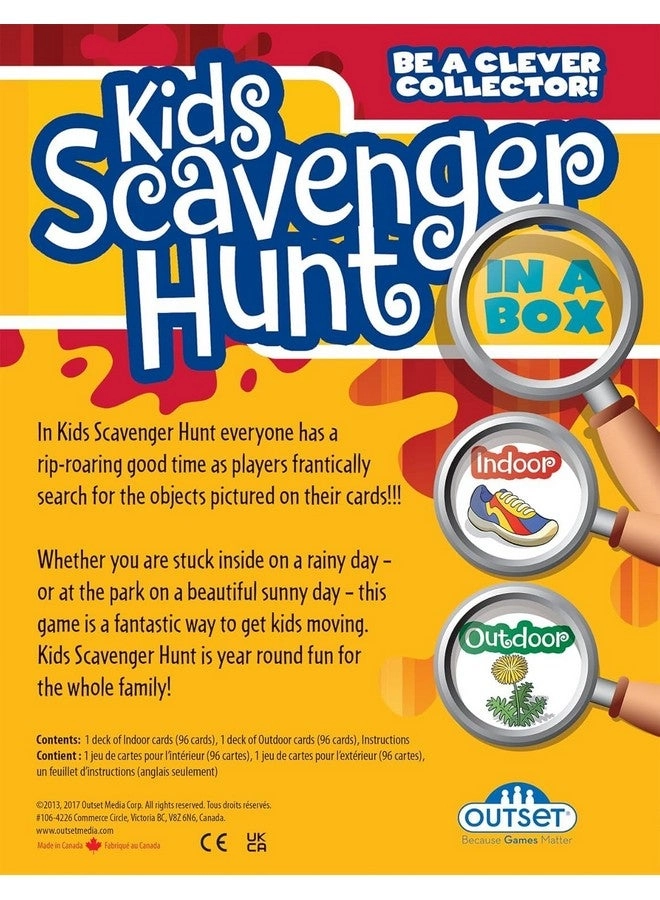 Kids Scavenger Hunt - 6+