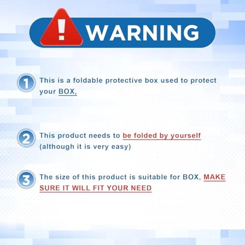 ETB Protector Case - 6 Pack 7.6 x 6.6 x 3.5 Inch 0.5mm