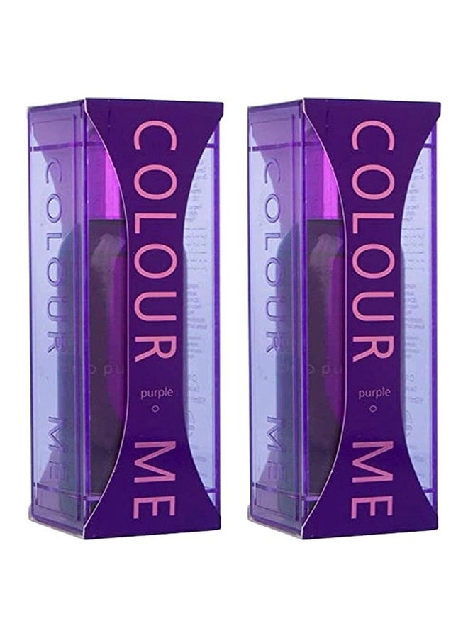 MILTON-LLOYD Colour Me Purple Eau de Toilette 100 ml Bundle