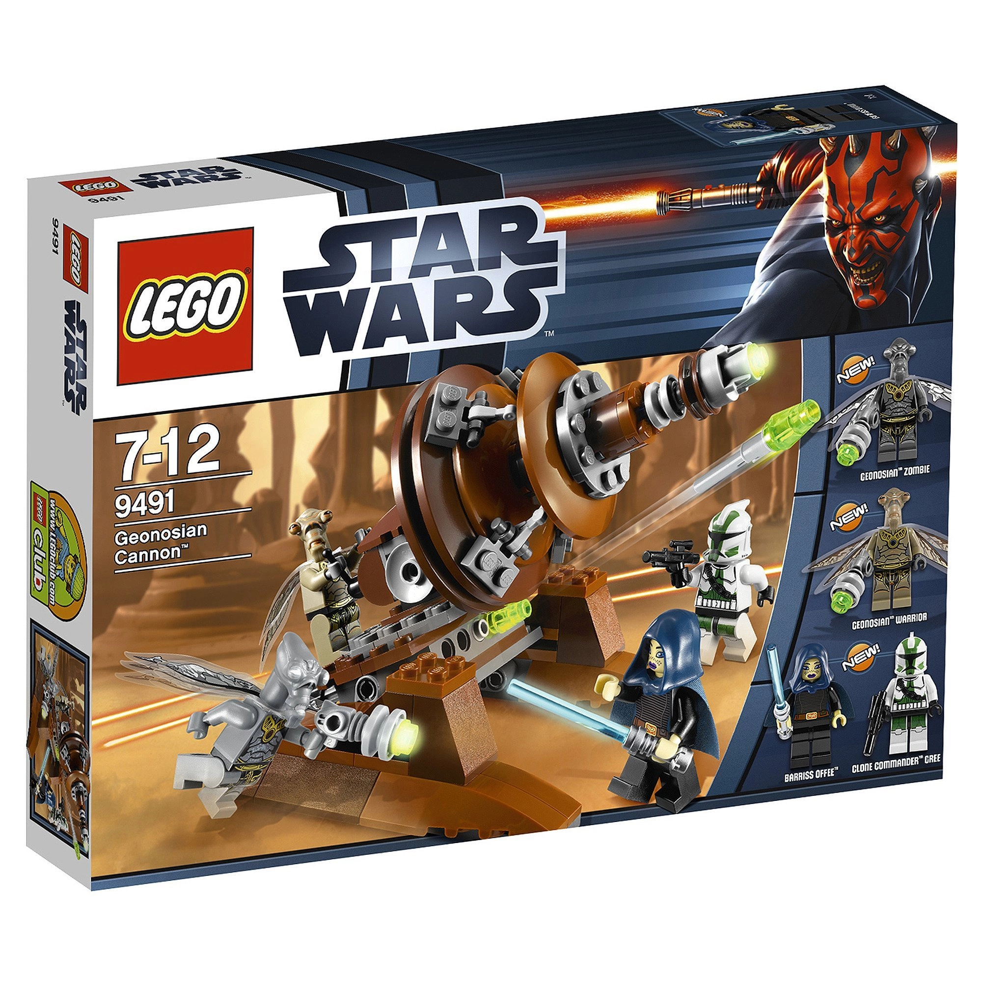 LEGO Star Wars Geonosian Cannon (9491) - Movie