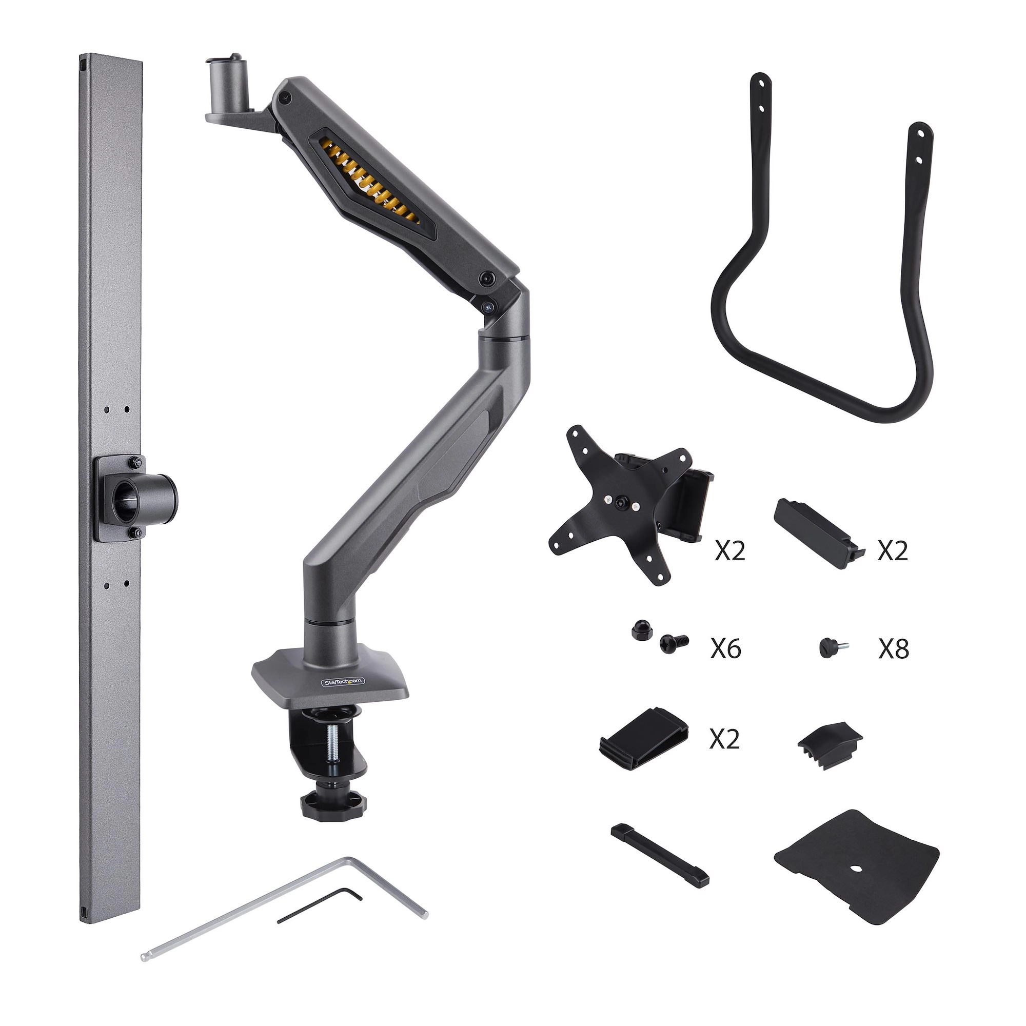Wall Mount Monitor Arm - 34" 75x75/100x100mm