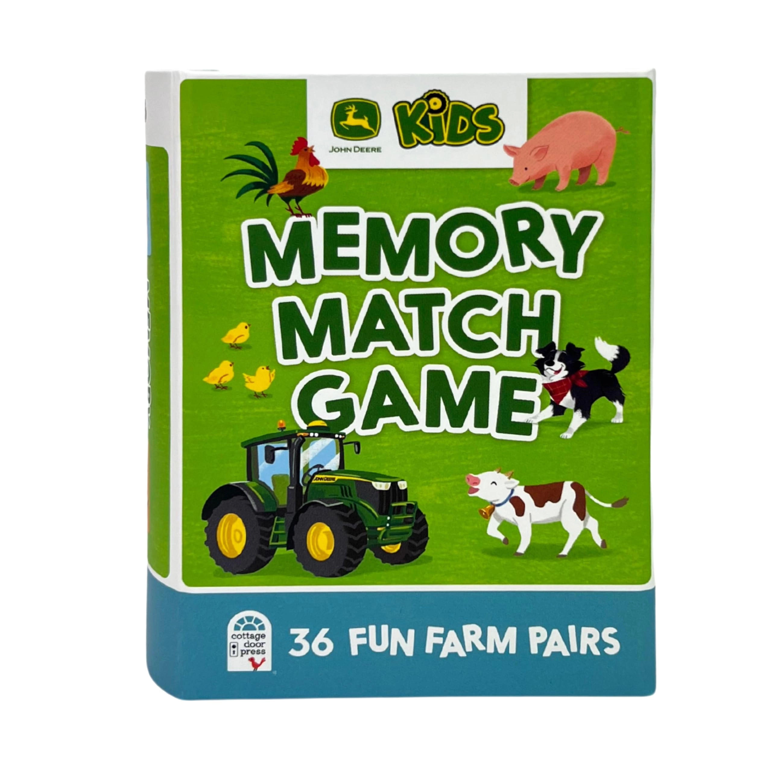 Cottage Door Press John Deere Kids Memory Match Game - 3 months and up 72 pieces