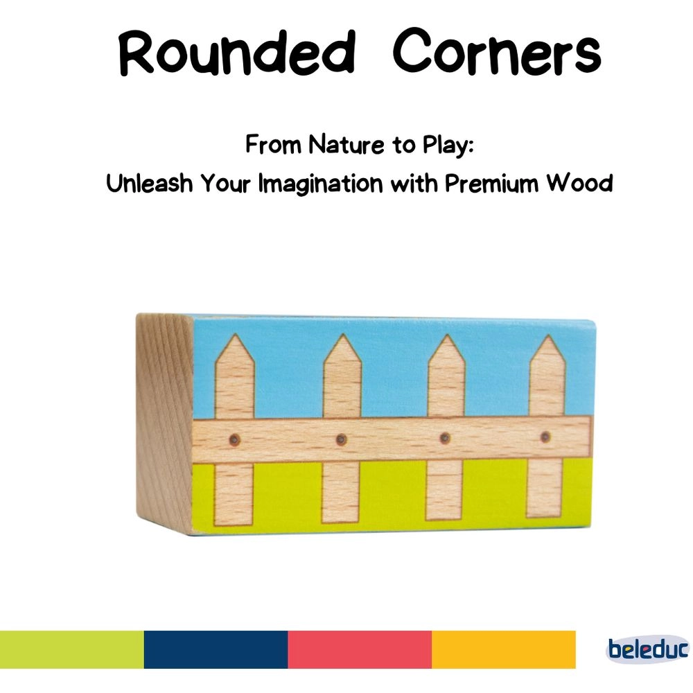 Wooden Block Puzzle - Farm - Suitable for 3 years and above