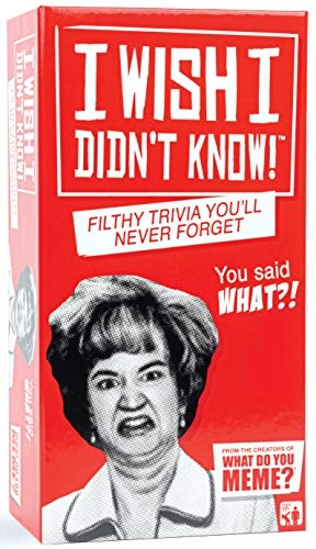 I Wish I Didn'T Know - Trivia Party Game