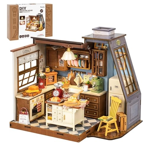 DIY Miniature Dollhouse Kit - Halloween/Christmas 1:20