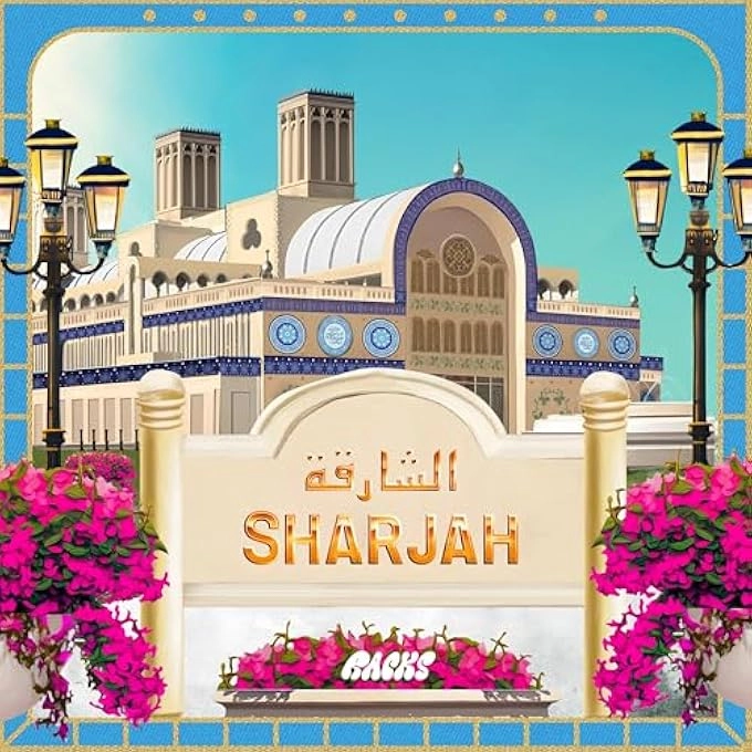 Generic Sharjah: The Board Game - Card Game (Arabic, English)