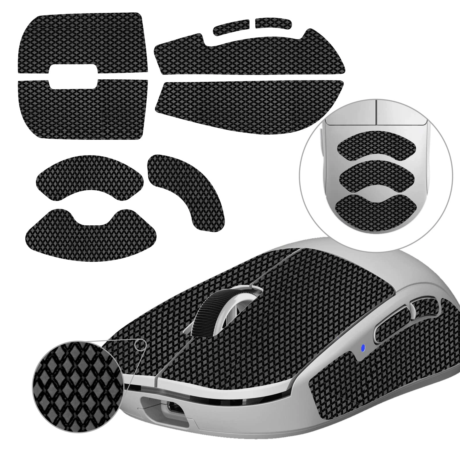 TALONGAMES Mouse Grip Tape - 0.5mm Palm Sweat Absorption