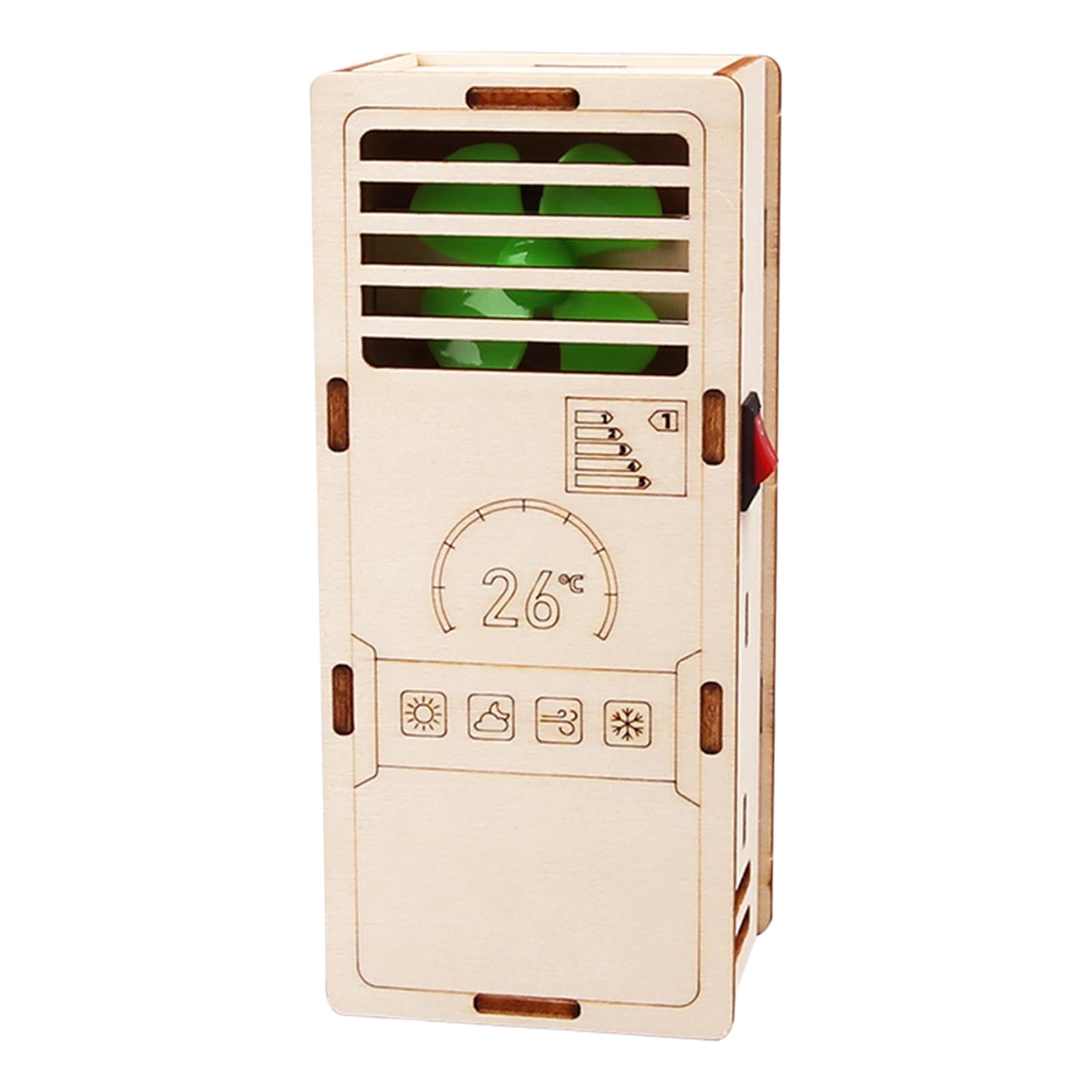 Gnrique Air Conditioner Model Kit - Wood 5.5 x 4.5 x 13.2 cm
