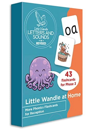 Little Wandle at Home More Phonics Flashcards - 4 - 6 years 43 piece(s)