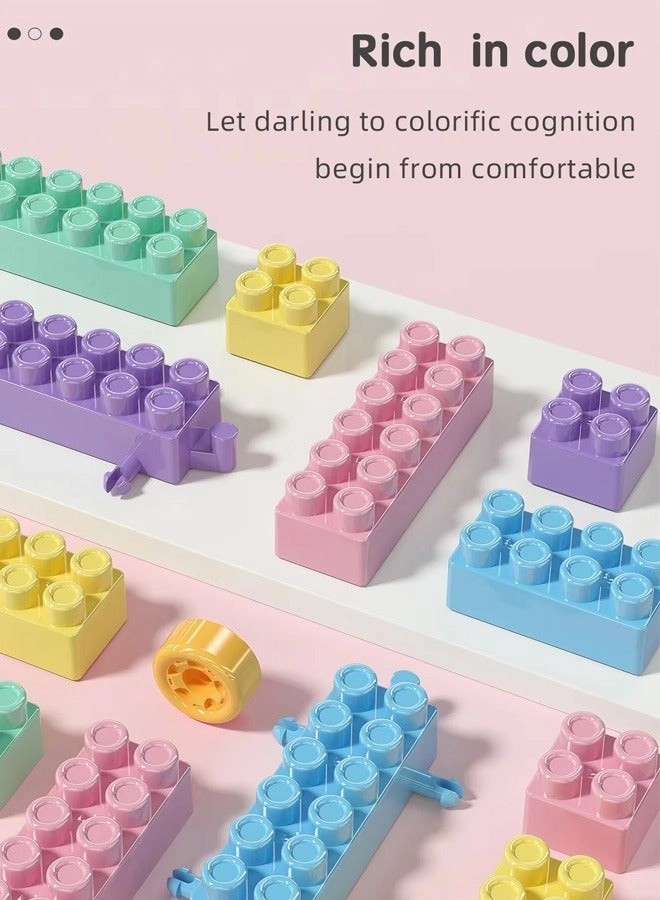 Building Block Table - Macaron color 360 pcs