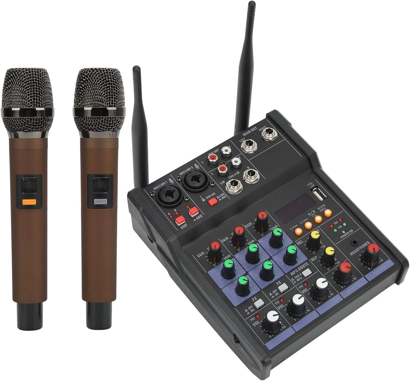 klarako Audio Mixer - 4 Channel