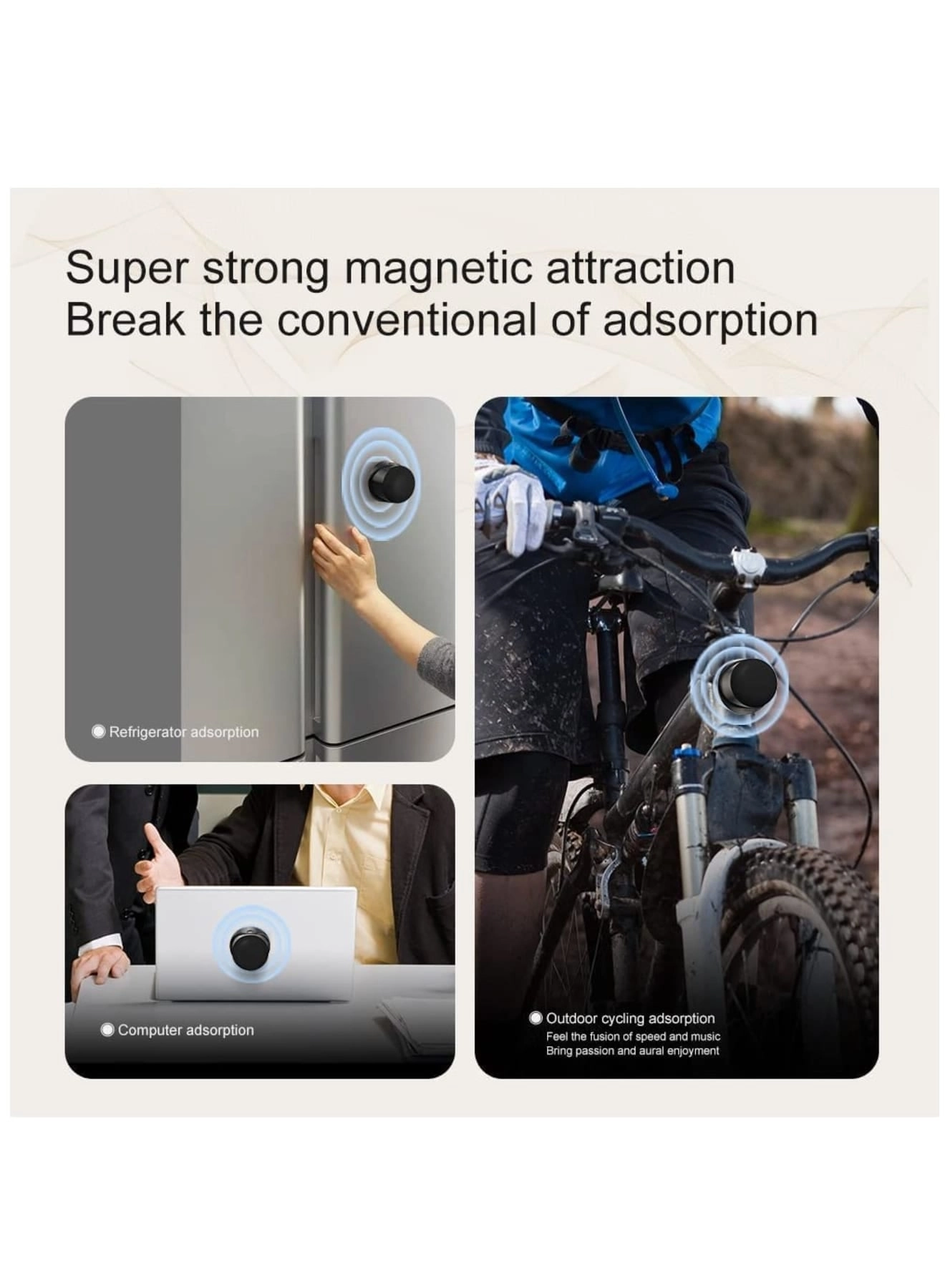 Portable Magnetic Small Bluetooth Speaker - 5W